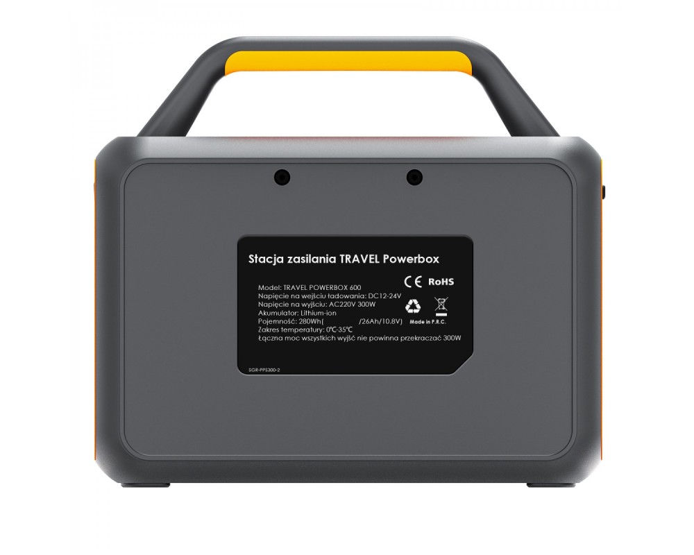 Baterie Externa Portabila TRAVEL POWERBOX 600 (300W) - BluPower